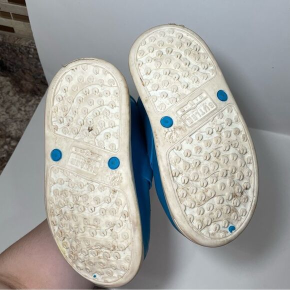 Butler Blue Rubber Rain Boots - Picture 5 of 6